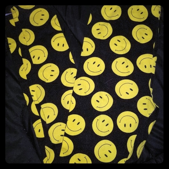 Pants - Smiley face leggings